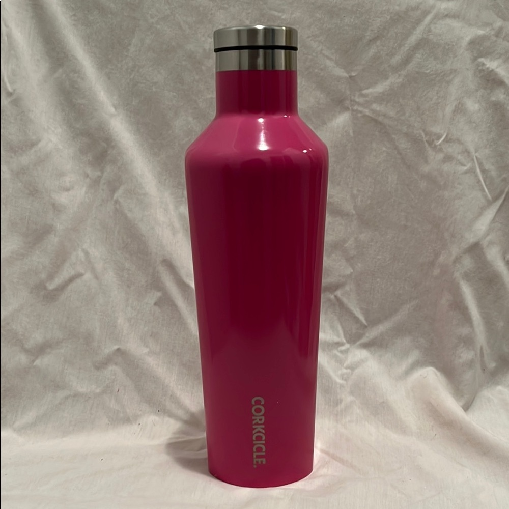 Corkcicle Pink Stainless Steel Bottle